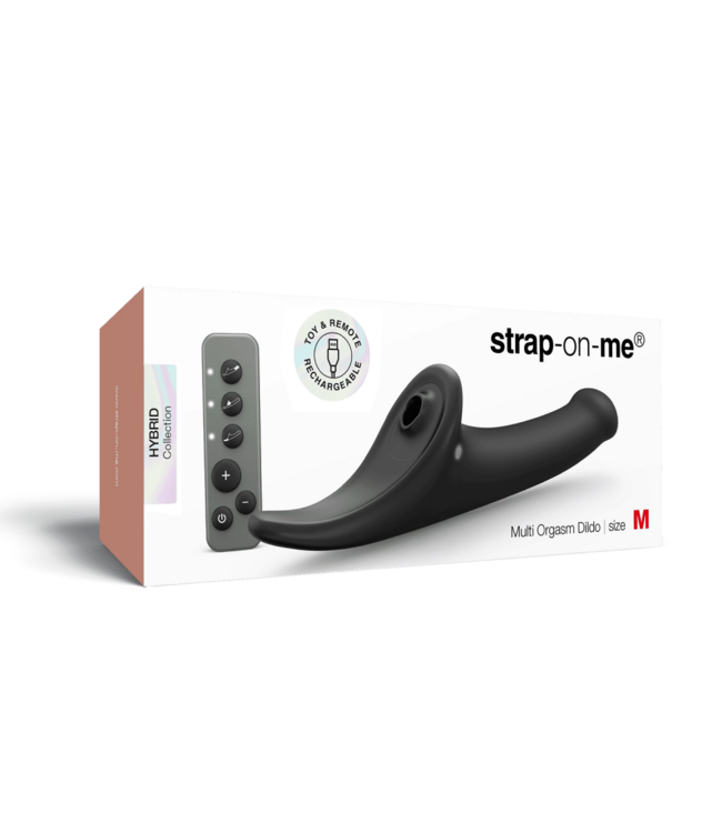 Rimba Strap-On-Me – Multi Orgasm Dildo – Maat M – Zwart