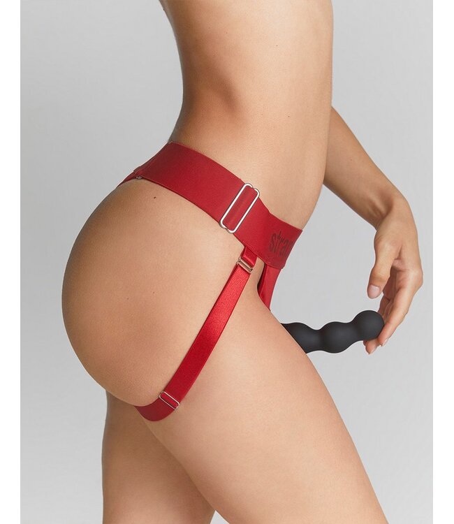 Rimba Strap-On-Me - Uniek Harnas - Voorbindharnas Eén Maat - Rood