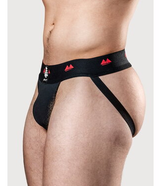 Rimba MM - Reversible Jockstrap - Zwart en Rood