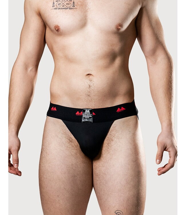 Rimba MM - Reversible Jockstrap - Zwart en Rood