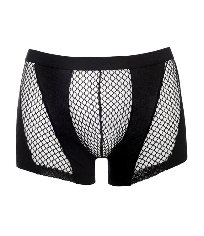 Rimba Amorable by Rimba - Boxershort met visnet   - Zwart