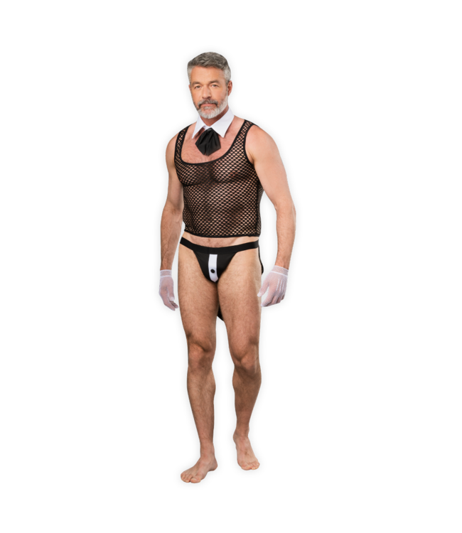Rimba Amorable by Rimba - Sexy Gigolo Set - Zwart, Wit