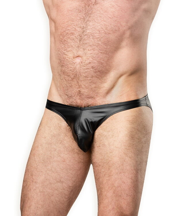 Rimba Amorable by Rimba - Wetlook Slip - One Size - Zwart