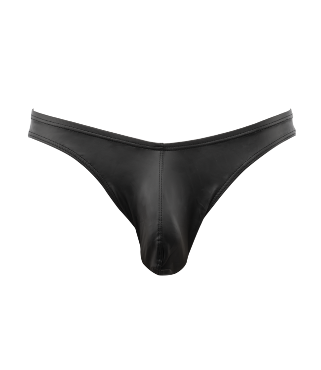 Rimba Amorable by Rimba - Wetlook Slip - One Size - Zwart