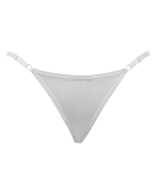 Rimba Amorable by Rimba - String met strass-steentjes - One Size - Wit