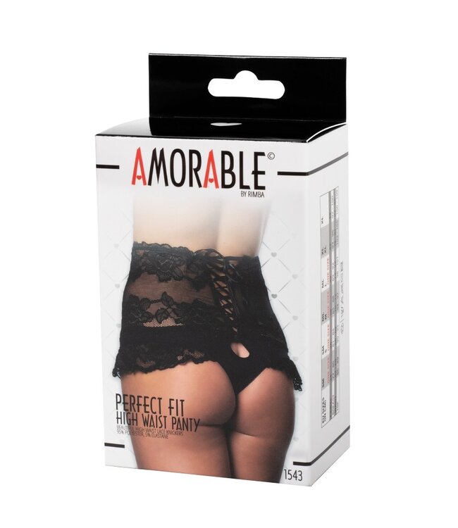 Rimba Amorable by Rimba - High Waist Slip - Zwart
