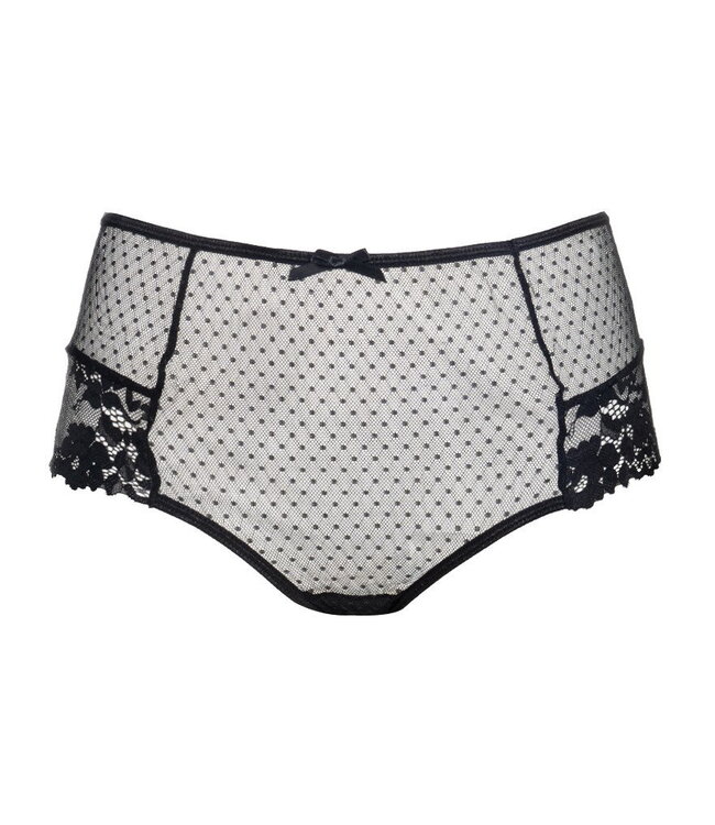 Rimba Amorable by Rimba - Slip met Open Achterkant - One Size - Zwart