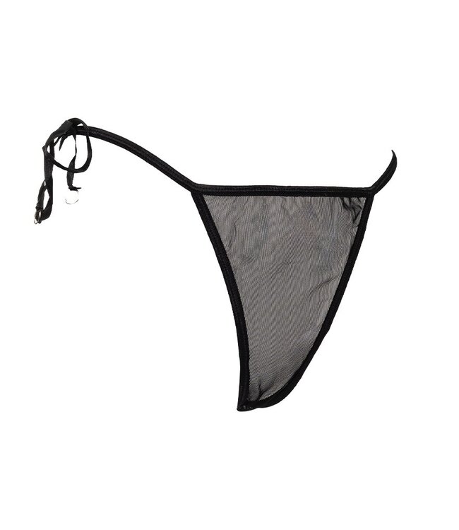 Rimba Amorable by Rimba - Tanga Slip - One Size - Zwart