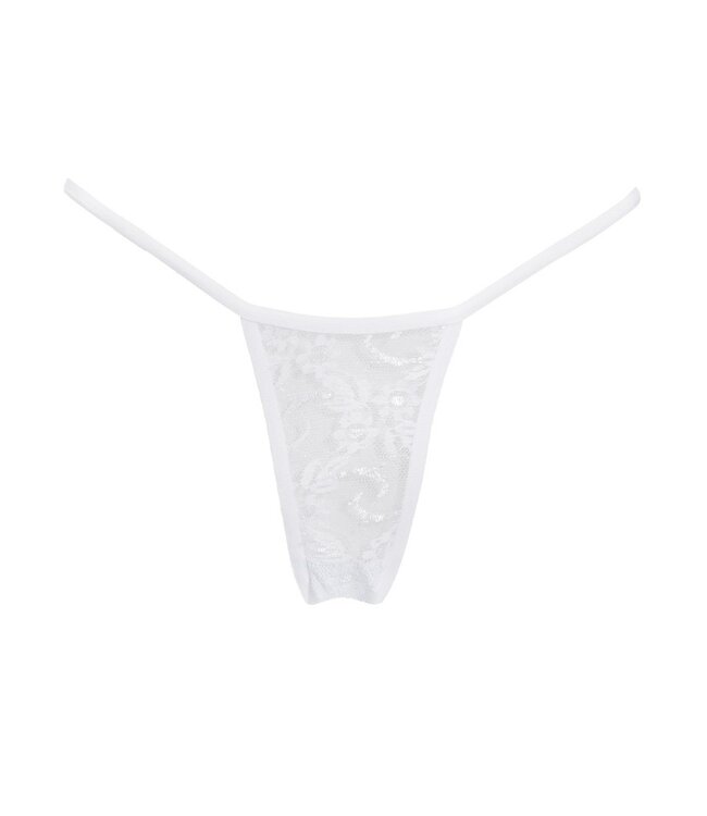 Rimba Amorable by Rimba - Mini String - One Size - Wit