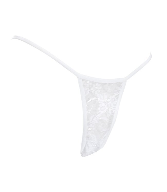 Rimba Amorable by Rimba - Mini String - One Size - Wit