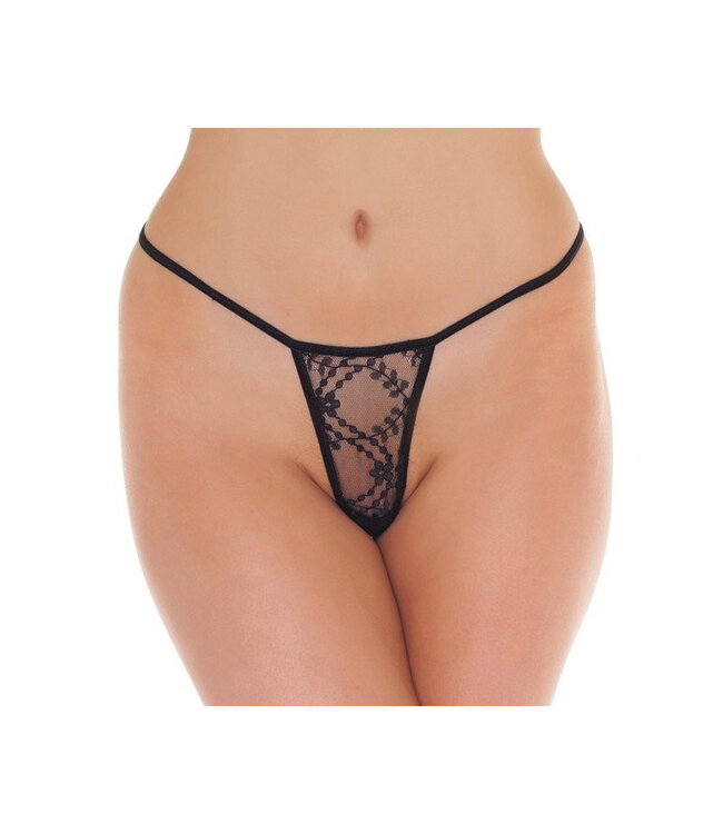 Rimba Amorable by Rimba - Mini String - One Size - Zwart