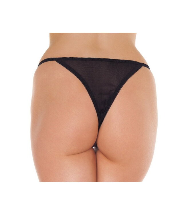 Rimba Amorable by Rimba - Open String - One Size - Zwart