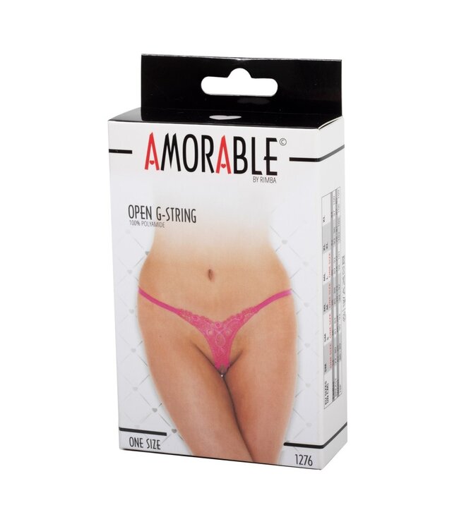 Rimba Amorable by Rimba - Open String - One Size - Roze