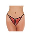 Rimba Amorable by Rimba - Open Tanga - One Size - Rood