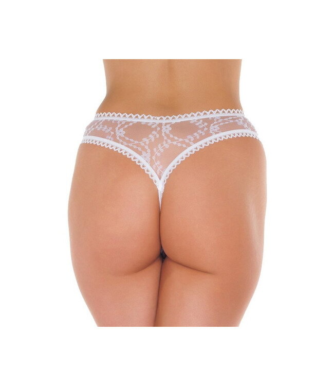 Rimba Amorable by Rimba - Open String - One Size - Wit