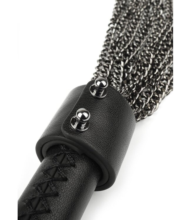 Hidden Desire Masters Real Leather Chain Whip