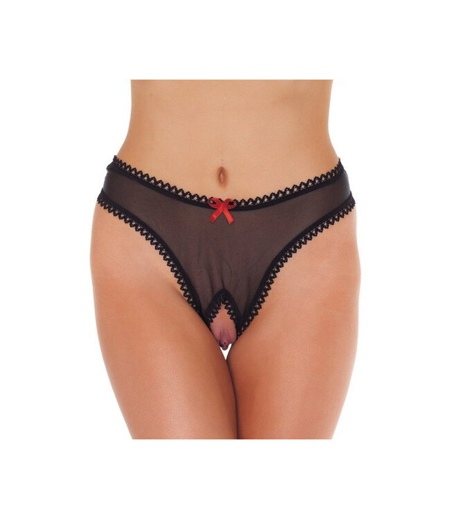 Rimba Amorable by Rimba - Open String - One Size - Zwart