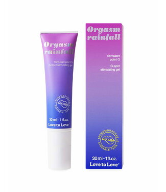 Rimba Love to Love - Orgasm Rainfall - G-spot stimulatiegel - 30ml