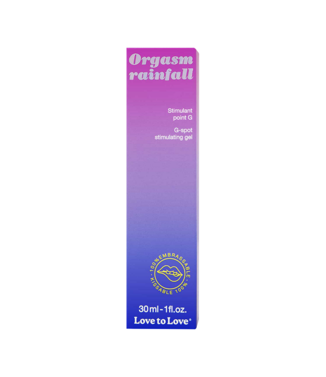Rimba Love to Love - Orgasm Rainfall - G-spot stimulatiegel - 30ml