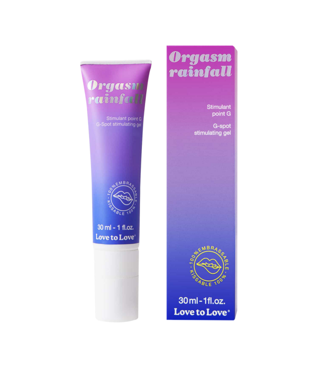 Rimba Love to Love - Orgasm Rainfall - G-spot stimulatiegel - 30ml