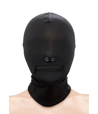 NS Novelties Fetish & Fashion Zippered Mouth Hood