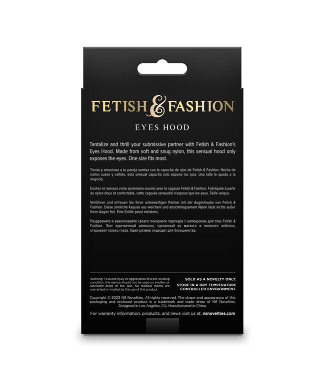 NS Novelties Fetish & Fashion Eyes Hood
