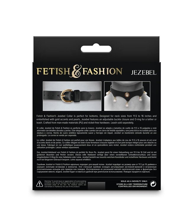 NS Novelties Fetish & Fashion Jezebel Collar