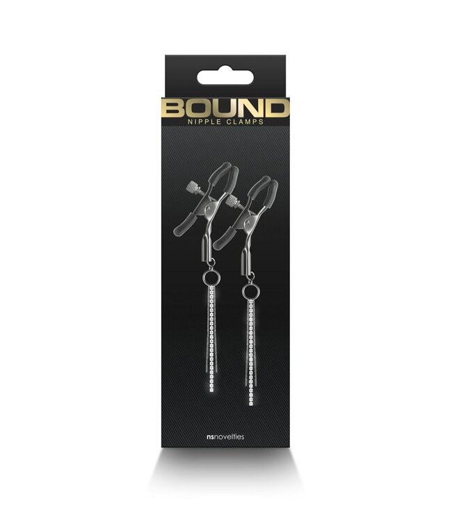 NS Novelties Bound Nipple Clamps D3