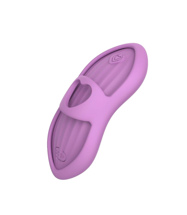 Rimba IY - Laia - Verwarmde vingervibrator met app-bediening - Lavendel