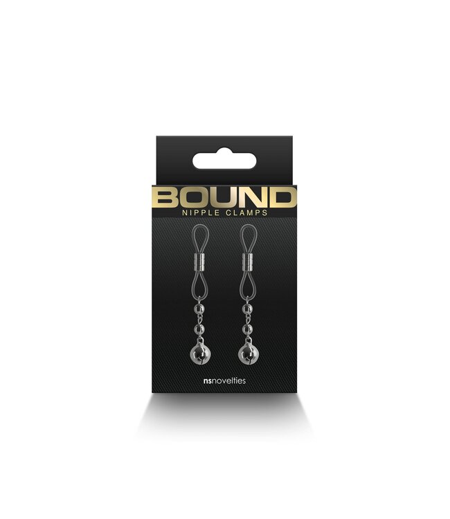 NS Novelties Bound Nipple Clamps D1