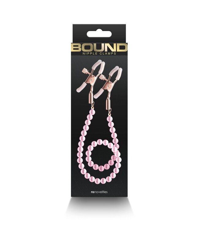 NS Novelties Bound Nipple Clamps DC1