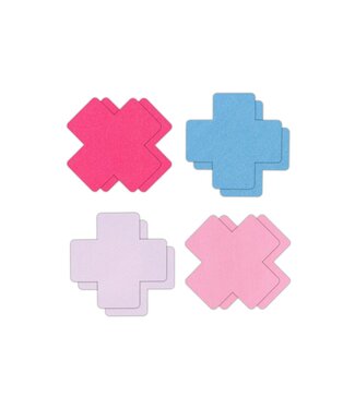 NS Novelties Pretty Pasties Cross II Assorted 4 Pair