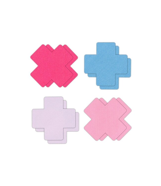 NS Novelties Pretty Pasties Cross II Assorted 4 Pair