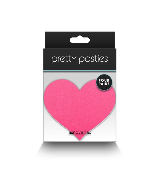 NS Novelties Pretty Pasties Heart II Assorted 4 Pair