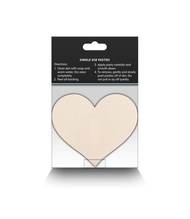 NS Novelties Pretty Pasties Heart I Assorted 4 Pair
