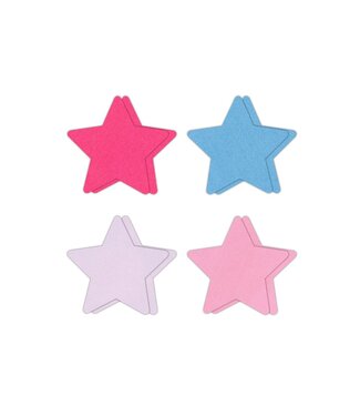 NS Novelties Pretty Pasties Star II Assorted 4 Pair