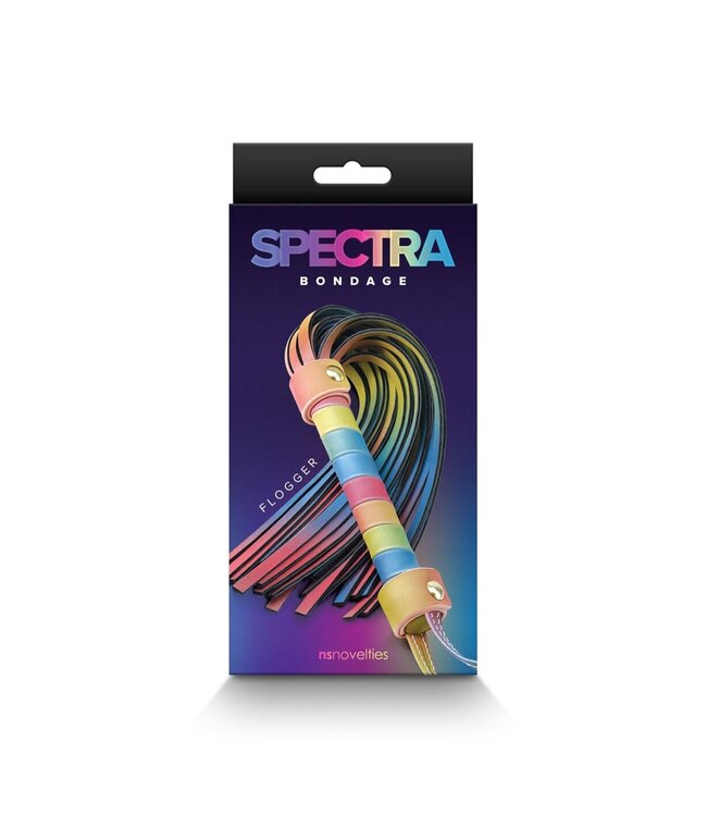 NS Novelties Spectra Bondage Flogger
