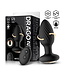 Rimba IY - Drago - Buttplug Vibratie, 360° Twister Beweging met Afstandsbediening - Zwart