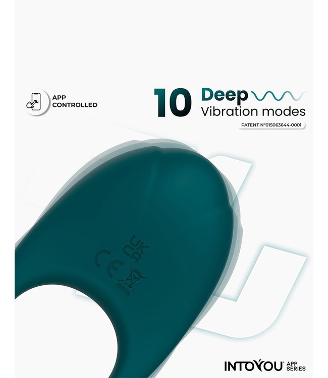 Rimba IY - Ringo - Vibrator Ring, App-gestuurd - Groen