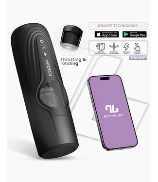 Rimba IY - Egor - Trusting & Roterende Masturbator, App Bediend - Zwart