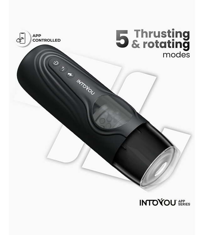 Rimba IY - Egor - Trusting & Roterende Masturbator, App Bediend - Zwart