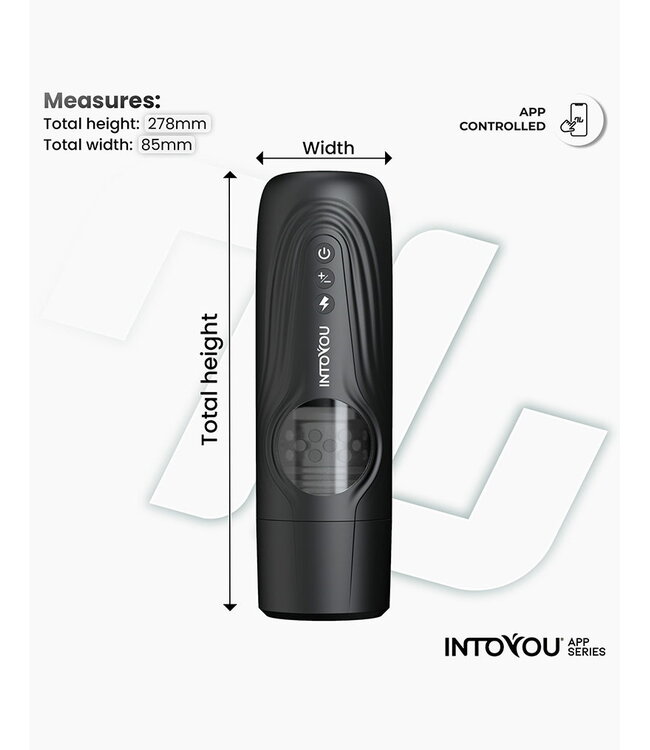 Rimba IY - Egor - Trusting & Roterende Masturbator, App Bediend - Zwart