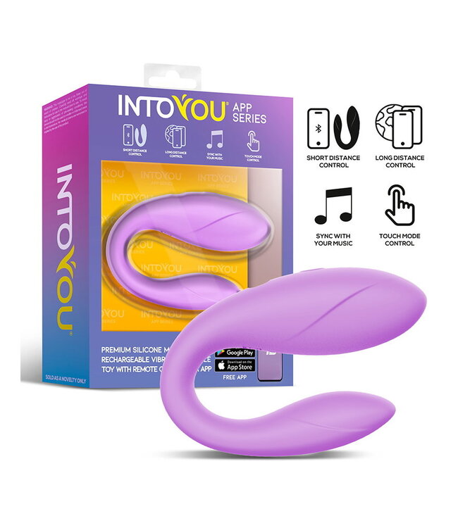Rimba IY - Couple Toy Vibrator met app - Lila