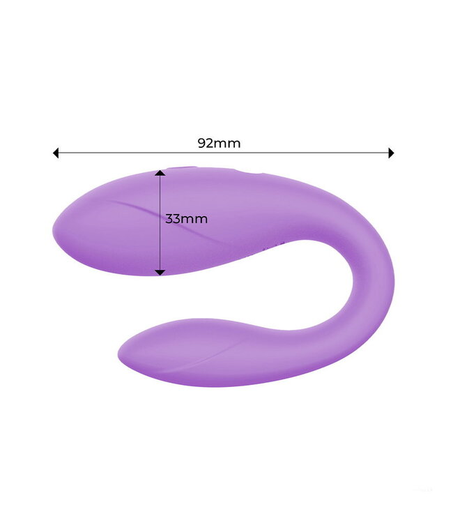 Rimba IY - Couple Toy Vibrator met app - Lila