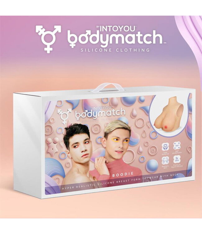 Rimba BODYMATCH - Boodie - Realistische siliconen borstprothese - G-cup - Huidskleur