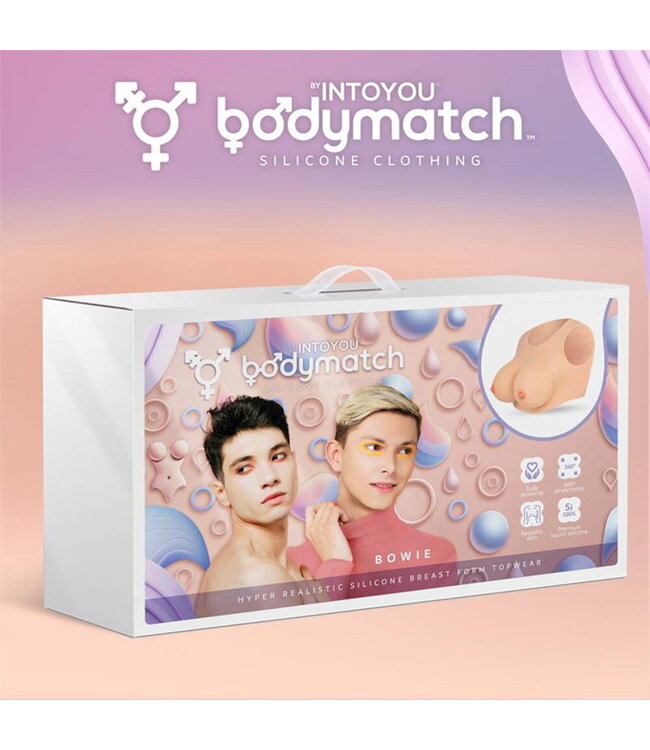 Rimba BODYMATCH - Bowie - Realistische siliconen borstprothese - D-cup - Huidskleur