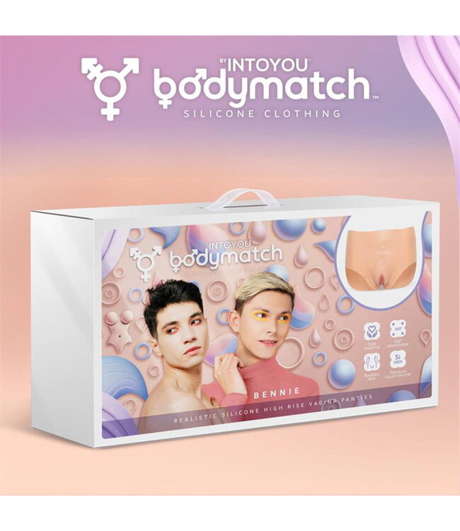 Rimba BODYMATCH - Bennie - Realistische siliconen vagina- en anusslip - Maat M - Huidskleur