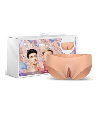 Rimba BODYMATCH - Bexly - Realistische Siliconen Vaginale Slipjes - One Size - Huidskleur
