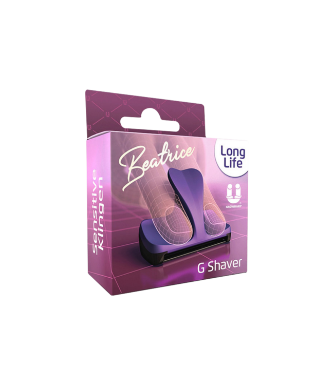 Rimba Grünbart - Beatrice G Shaver - Nat Scheerapparaat - Paarsviolet