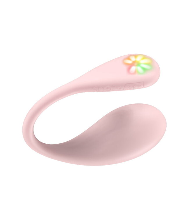 Rimba KIIROO- Spot - Draagbare Interactieve Ei-vibrator - Kiss Me Pink